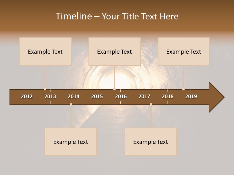 Underpass Crisis Beyond PowerPoint Template