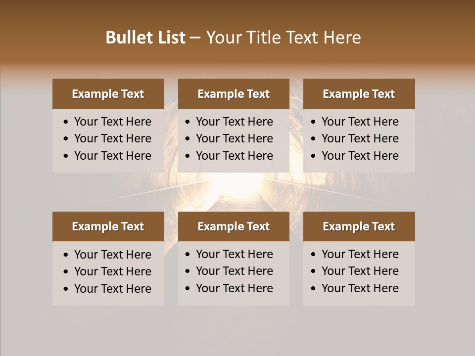 Underpass Crisis Beyond PowerPoint Template