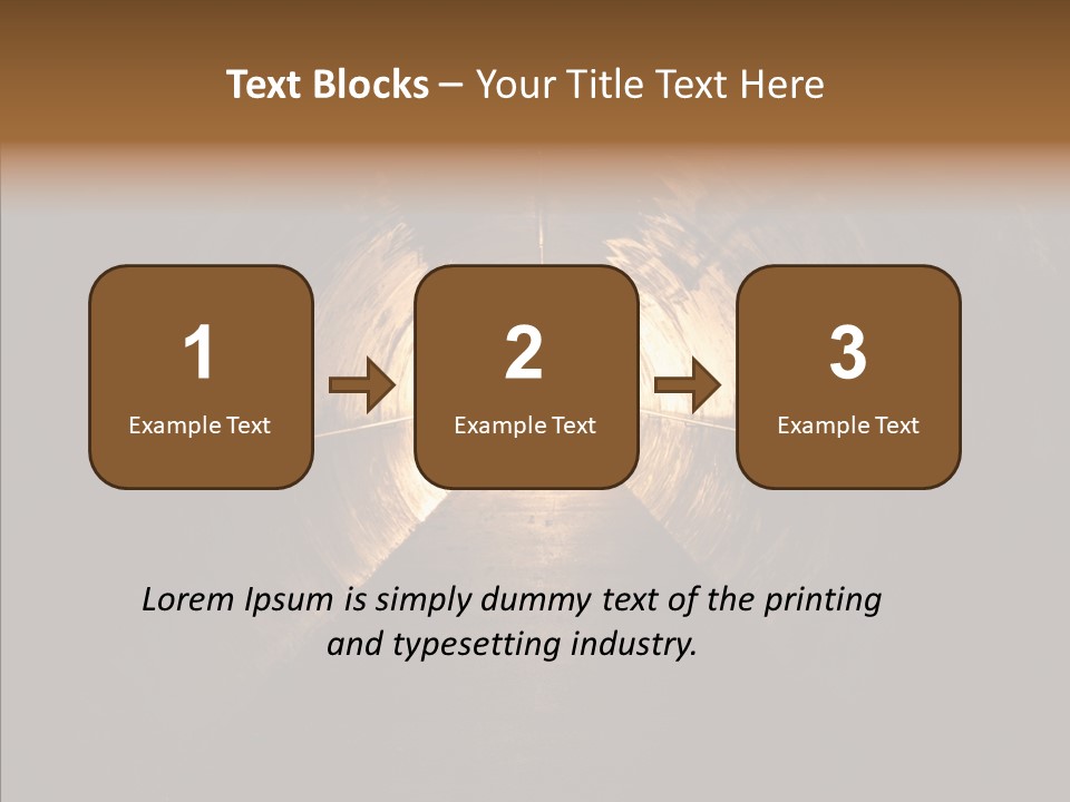 Underpass Crisis Beyond PowerPoint Template