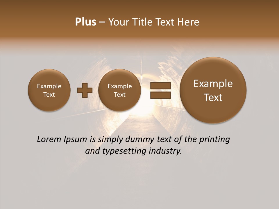 Underpass Crisis Beyond PowerPoint Template