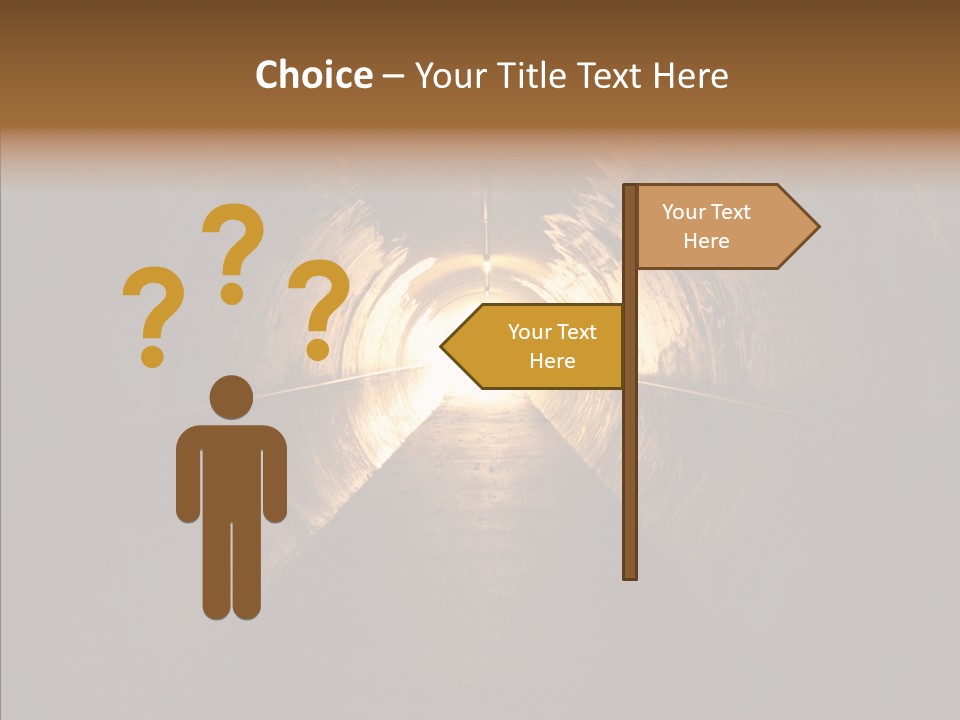 Underpass Crisis Beyond PowerPoint Template