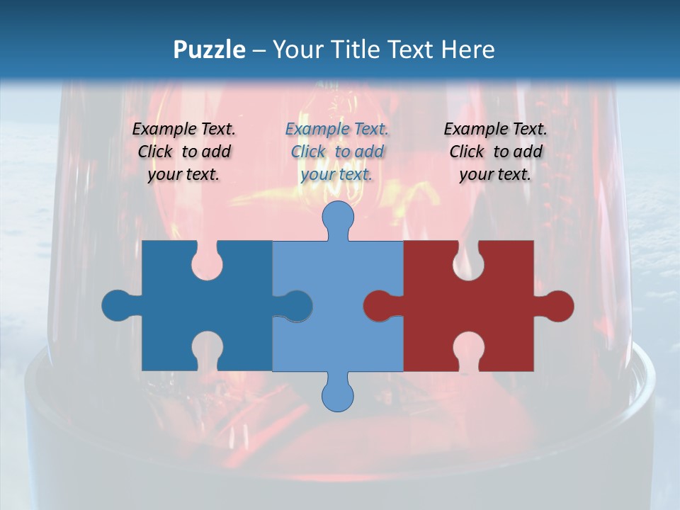 Beacon Fire Alertness PowerPoint Template