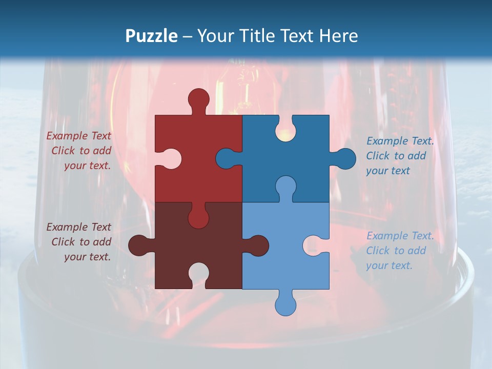 Beacon Fire Alertness PowerPoint Template