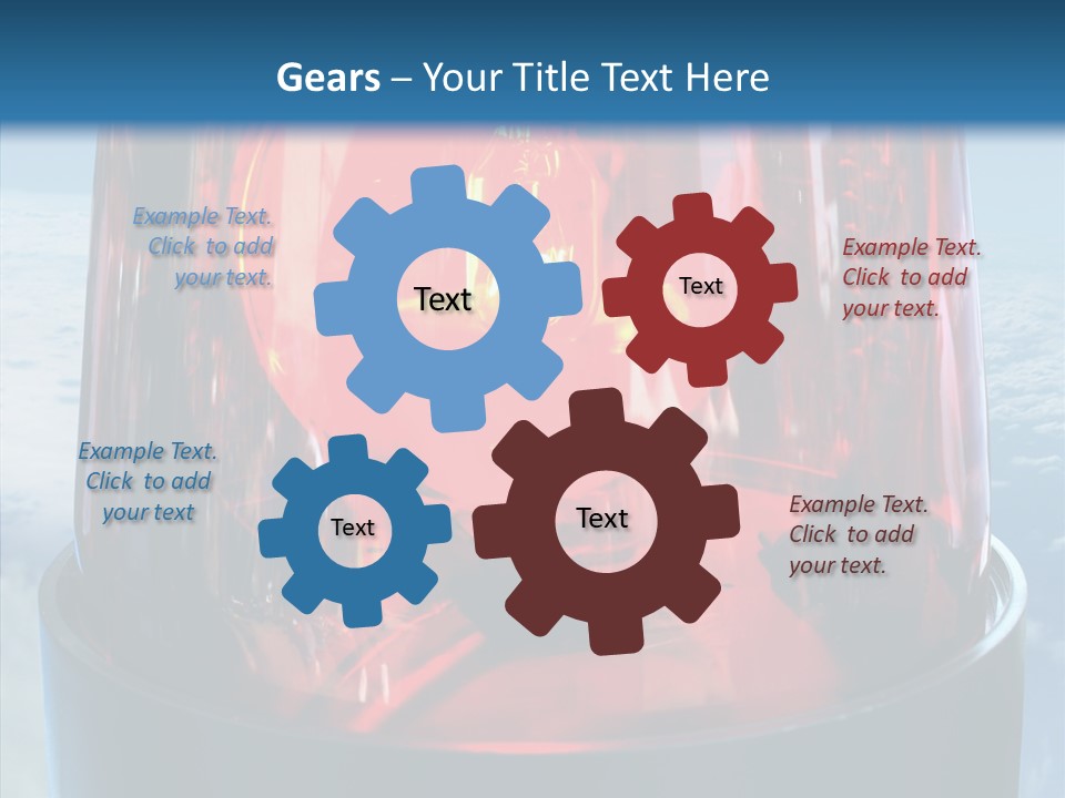 Beacon Fire Alertness PowerPoint Template