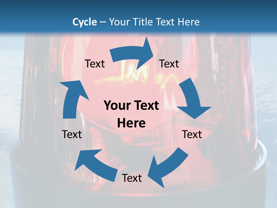 Beacon Fire Alertness PowerPoint Template