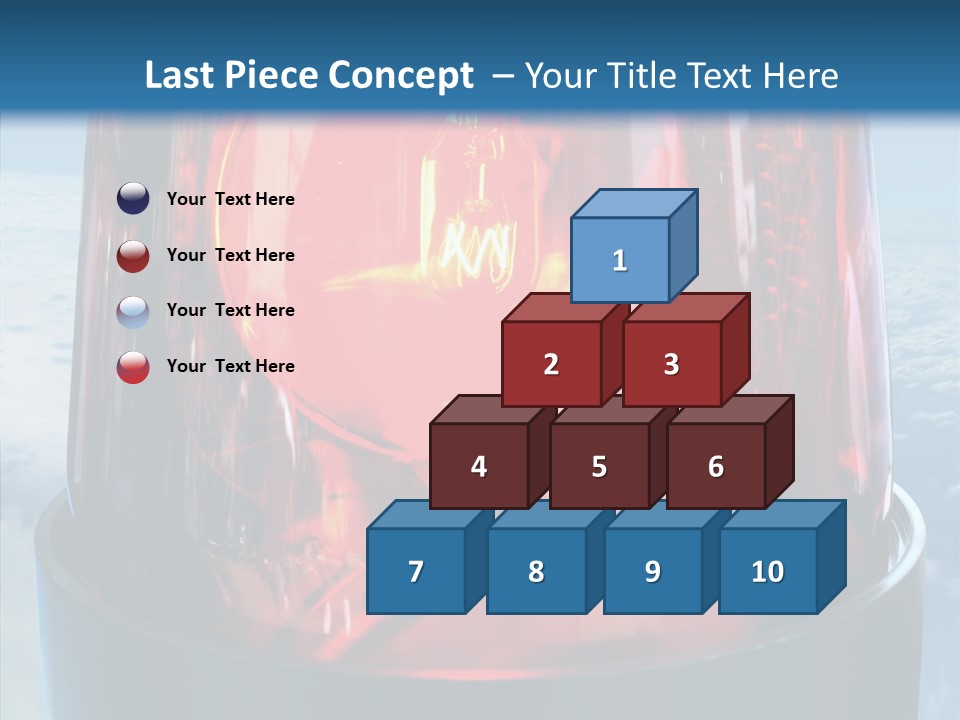 Beacon Fire Alertness PowerPoint Template