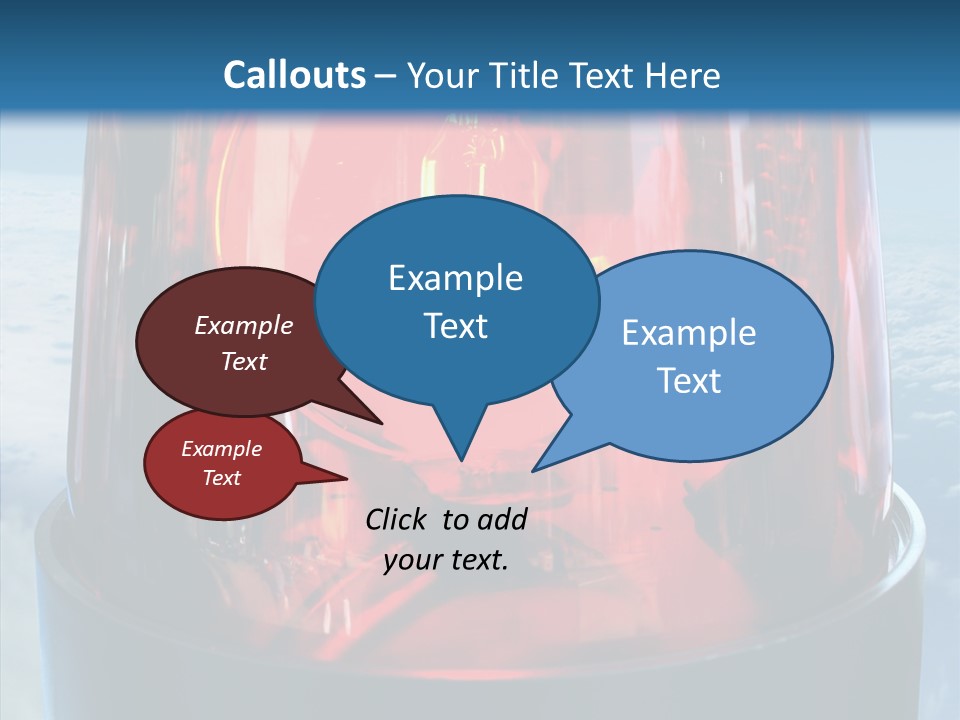 Beacon Fire Alertness PowerPoint Template