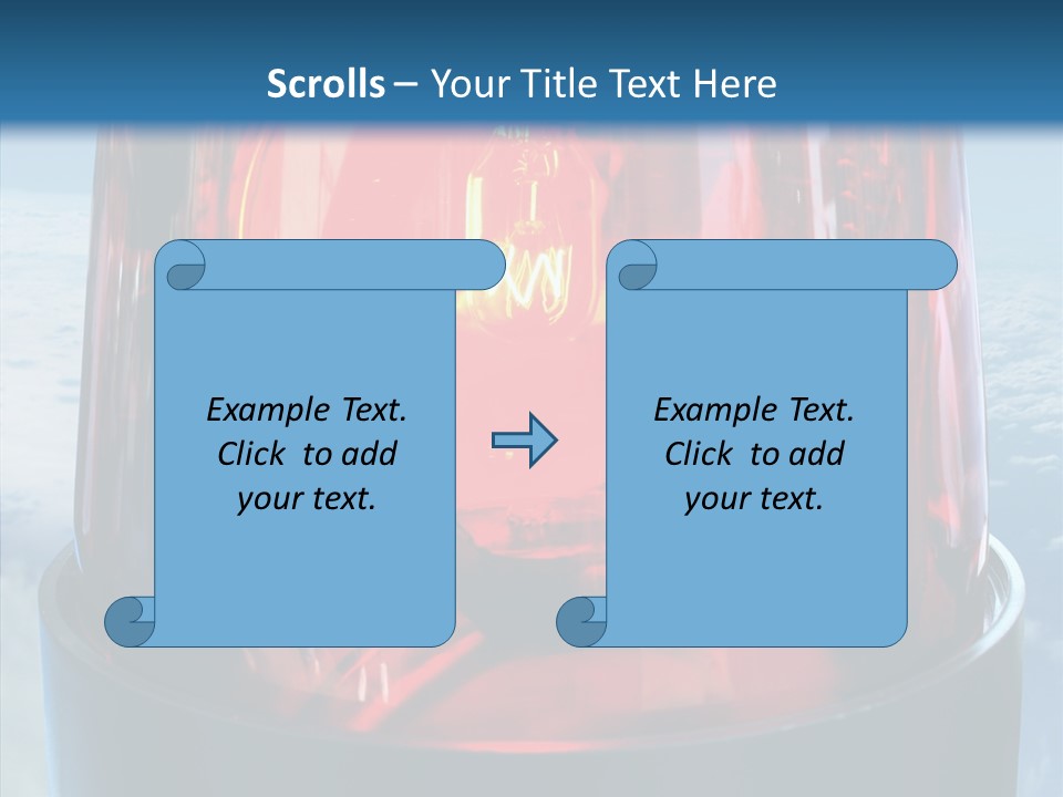 Beacon Fire Alertness PowerPoint Template
