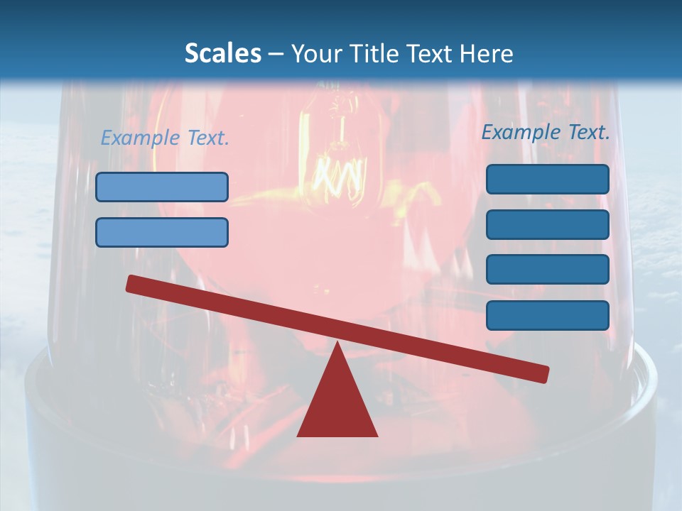 Beacon Fire Alertness PowerPoint Template