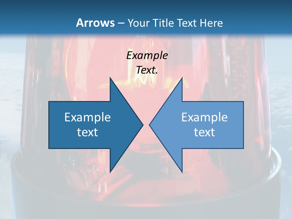 Beacon Fire Alertness PowerPoint Template