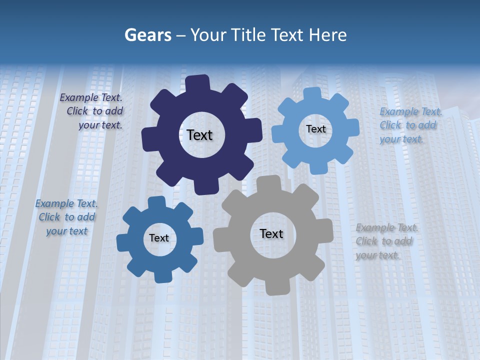 Bright Scene Structure PowerPoint Template