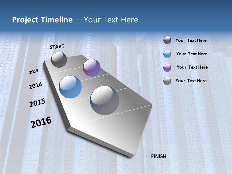 Bright Scene Structure PowerPoint Template