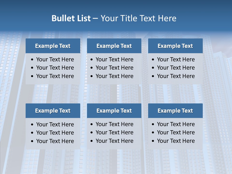 Bright Scene Structure PowerPoint Template