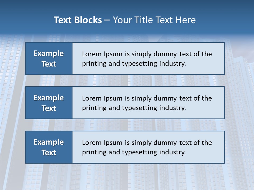 Bright Scene Structure PowerPoint Template