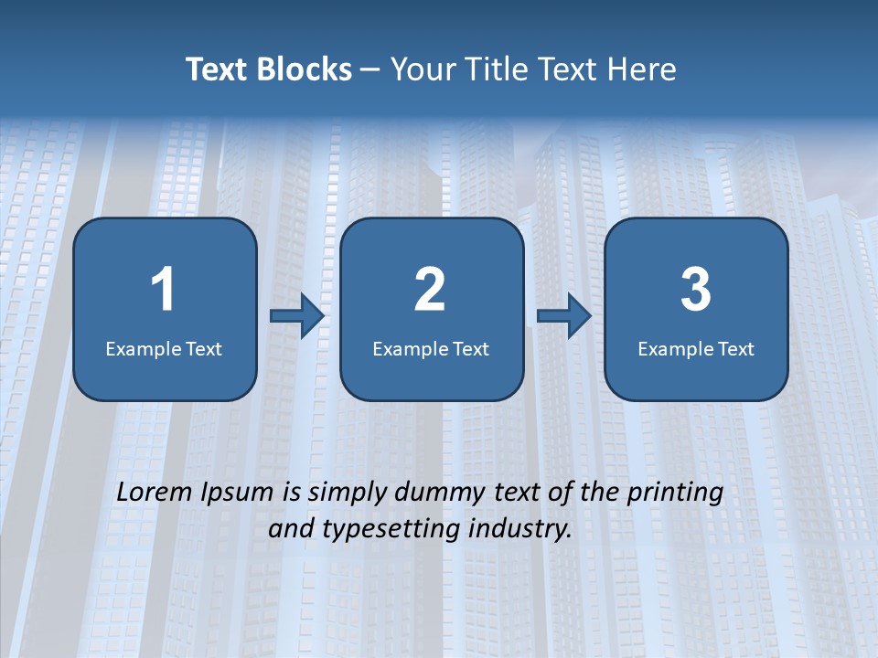 Bright Scene Structure PowerPoint Template