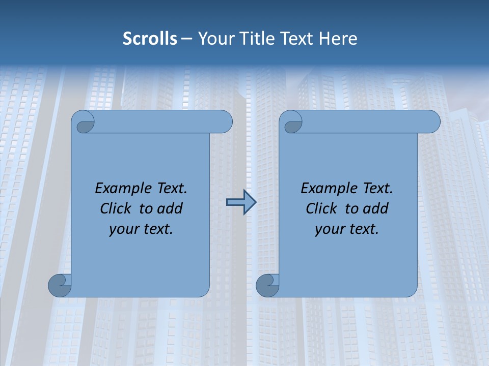 Bright Scene Structure PowerPoint Template