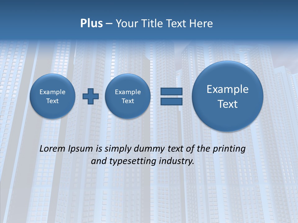Bright Scene Structure PowerPoint Template