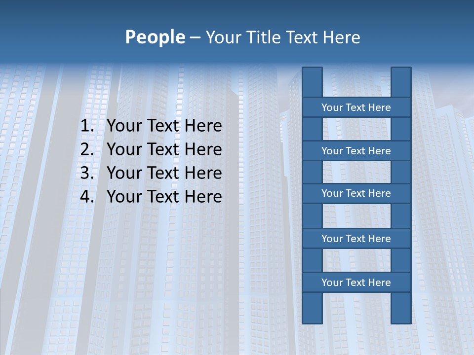 Bright Scene Structure PowerPoint Template