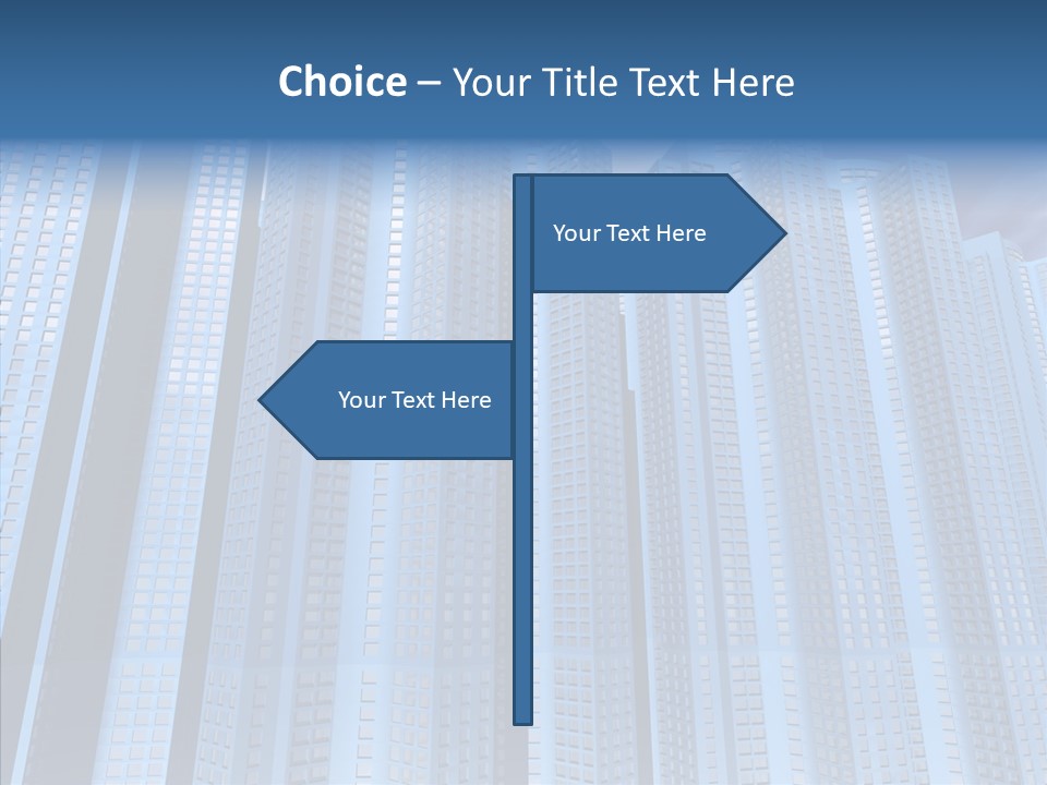 Bright Scene Structure PowerPoint Template