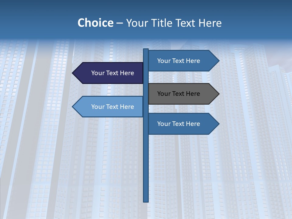 Bright Scene Structure PowerPoint Template