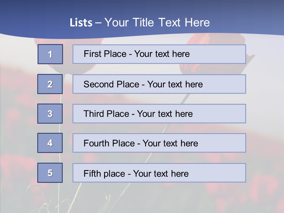 Sky Summer Non Urban PowerPoint Template