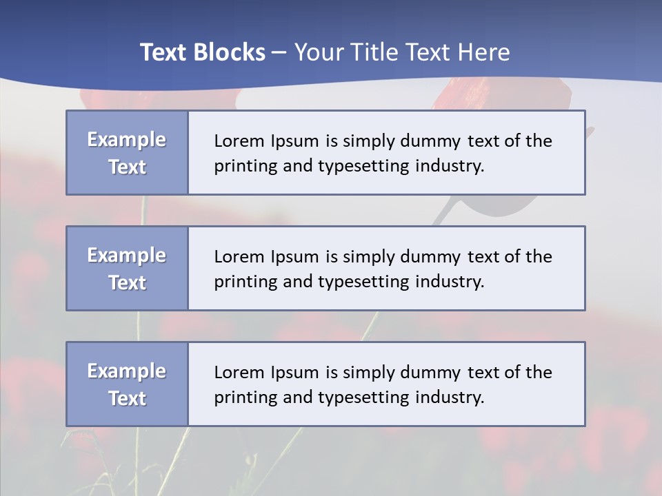 Sky Summer Non Urban PowerPoint Template