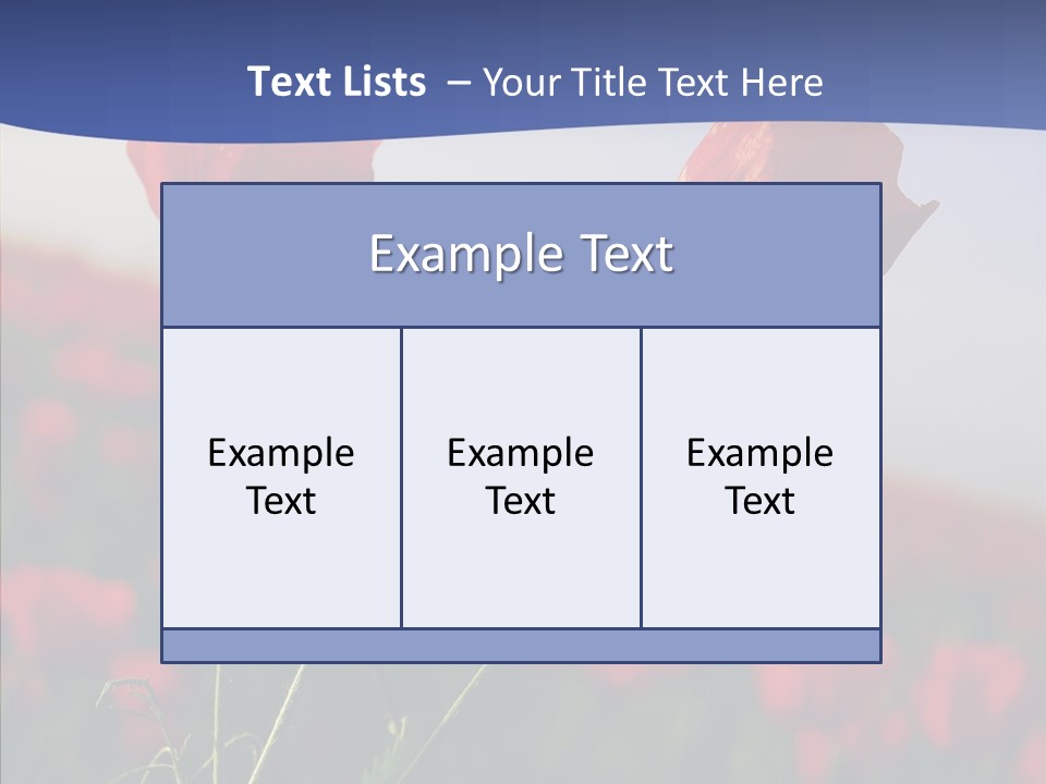 Sky Summer Non Urban PowerPoint Template