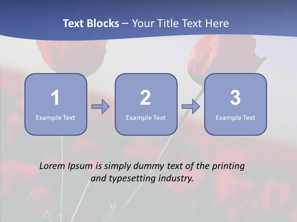 Sky Summer Non Urban PowerPoint Template