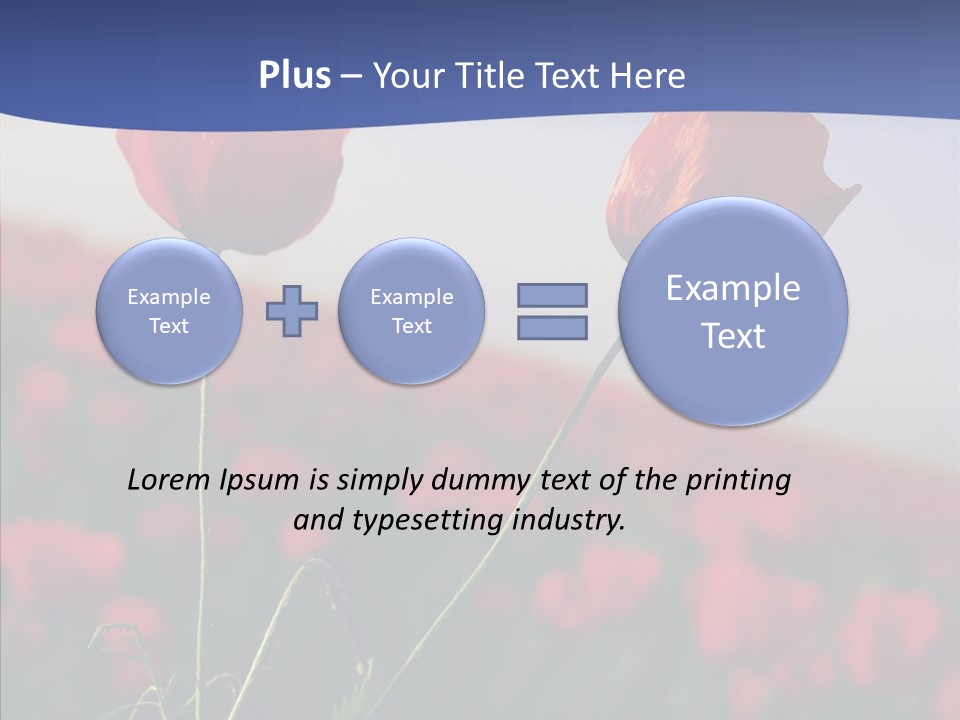 Sky Summer Non Urban PowerPoint Template