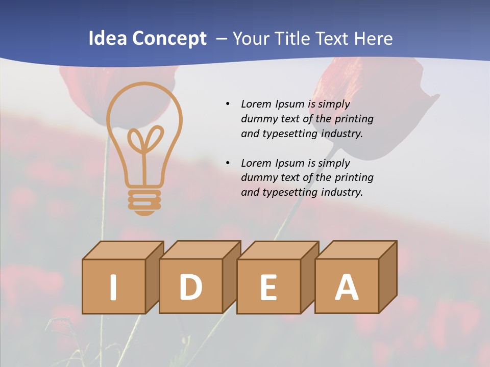 Sky Summer Non Urban PowerPoint Template