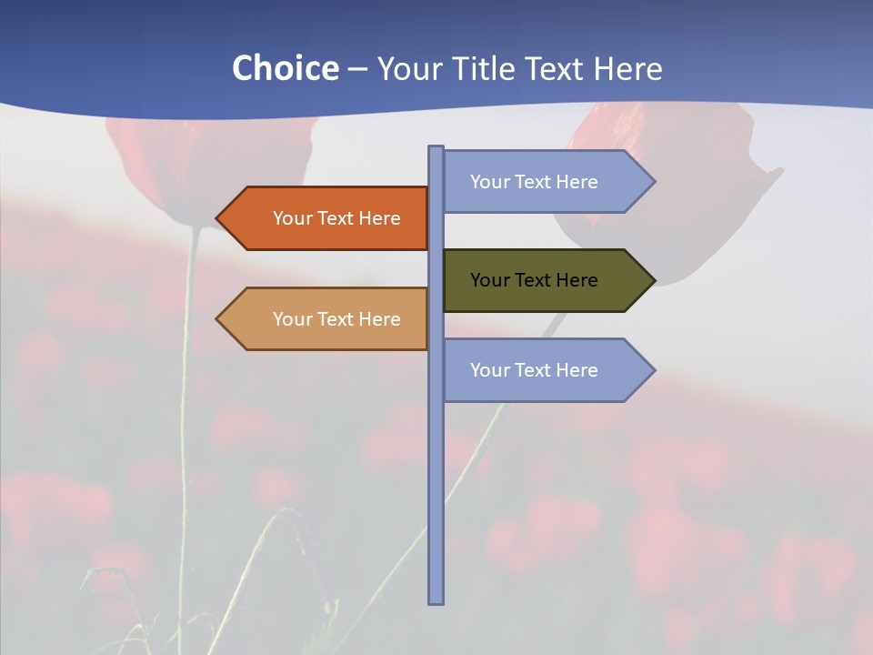 Sky Summer Non Urban PowerPoint Template