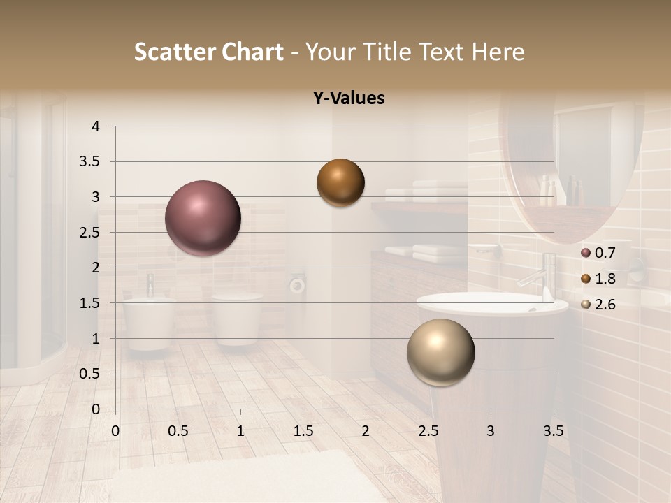 Home Bath Pan PowerPoint Template