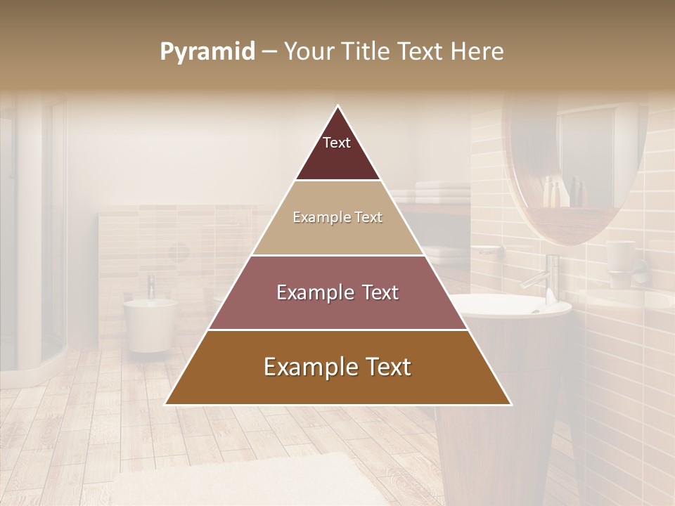 Home Bath Pan PowerPoint Template