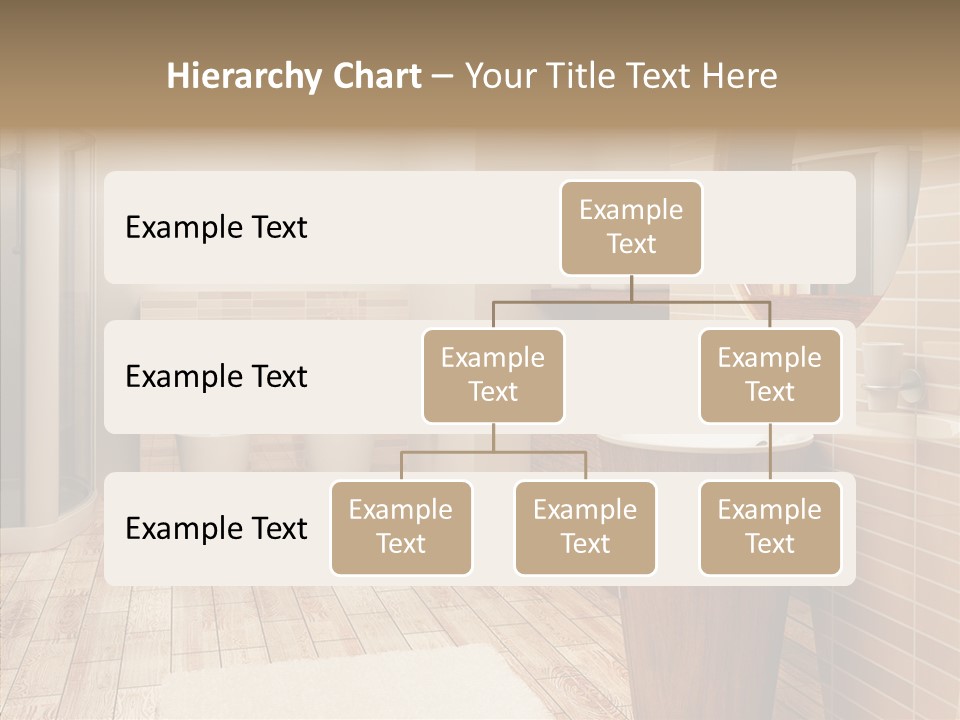 Home Bath Pan PowerPoint Template