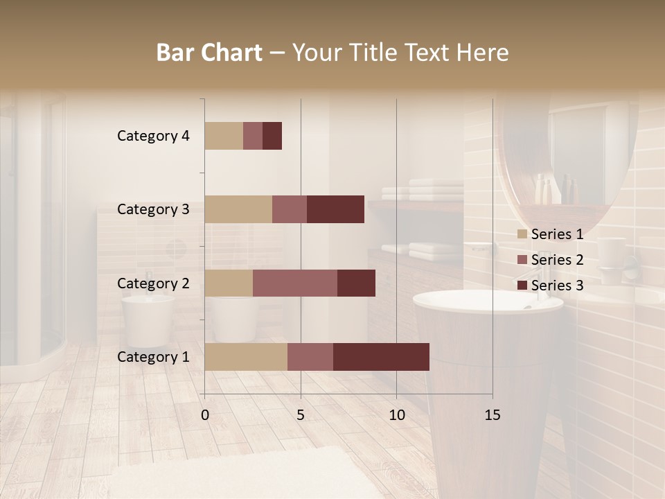 Home Bath Pan PowerPoint Template