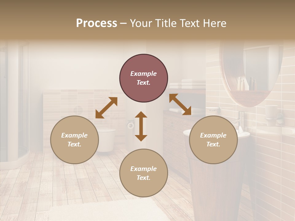 Home Bath Pan PowerPoint Template