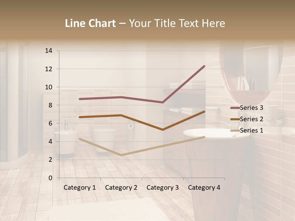Home Bath Pan PowerPoint Template