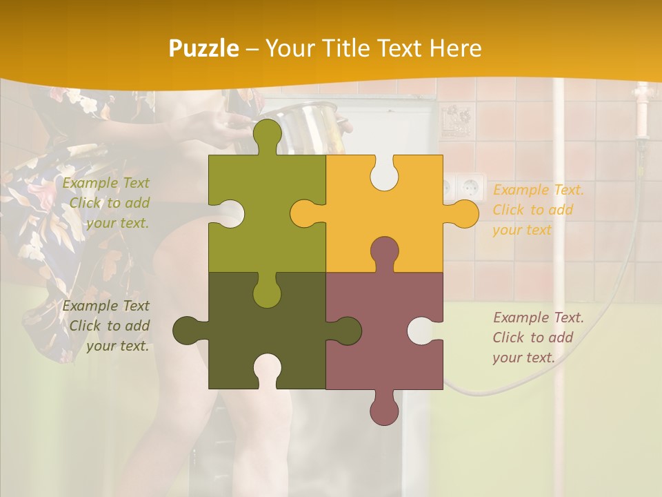 Steel Soup Kitchen PowerPoint Template