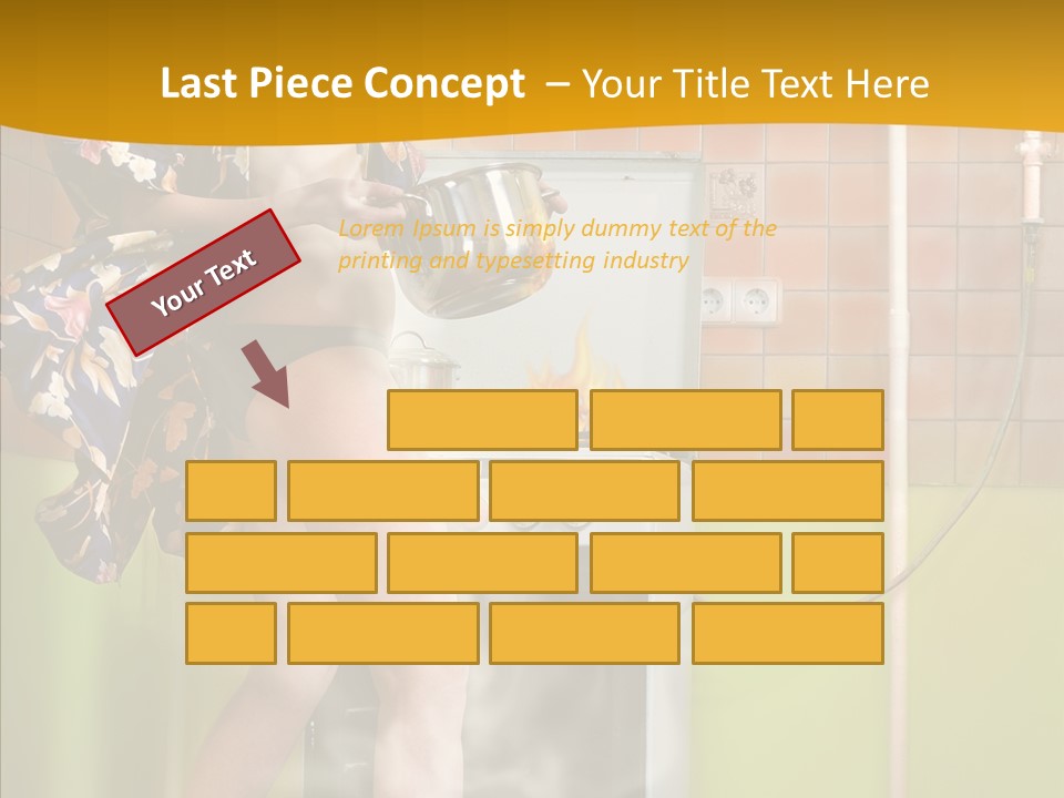 Steel Soup Kitchen PowerPoint Template