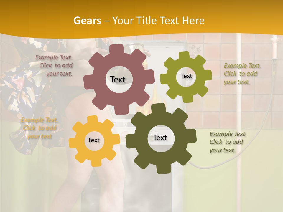 Steel Soup Kitchen PowerPoint Template