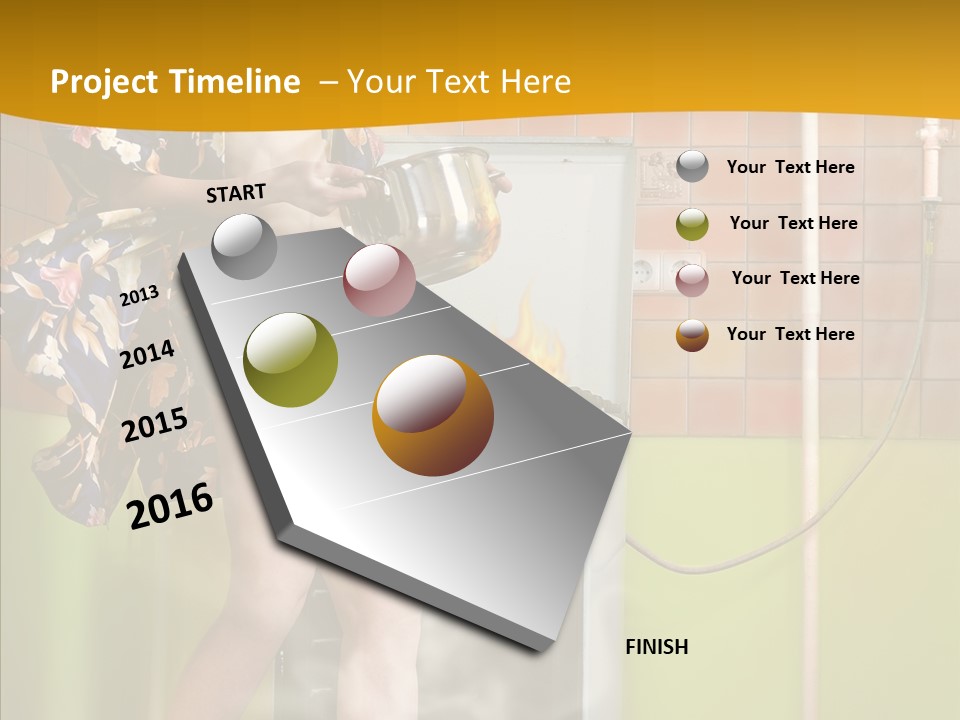 Steel Soup Kitchen PowerPoint Template
