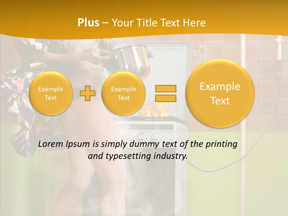 Steel Soup Kitchen PowerPoint Template