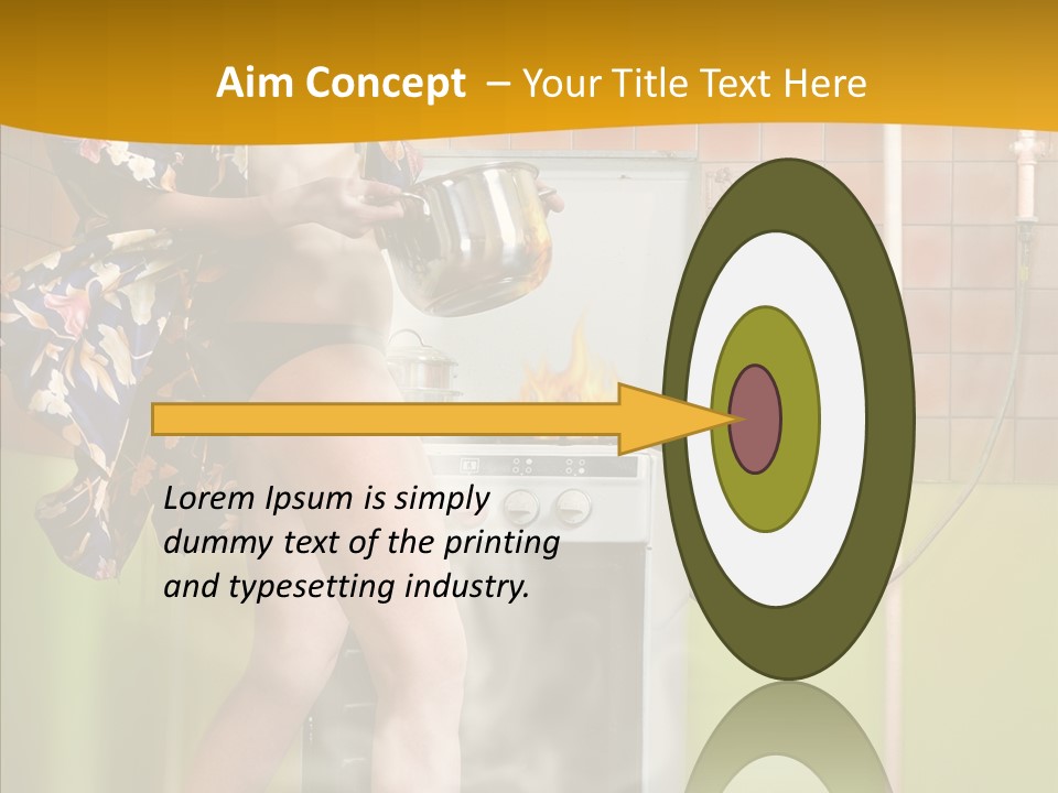 Steel Soup Kitchen PowerPoint Template