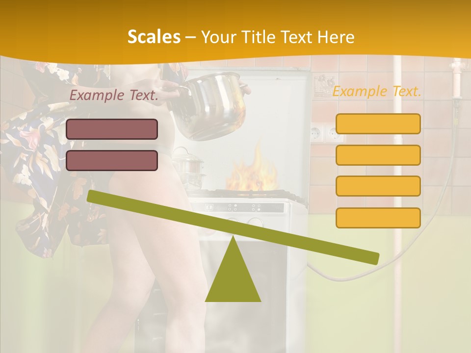Steel Soup Kitchen PowerPoint Template