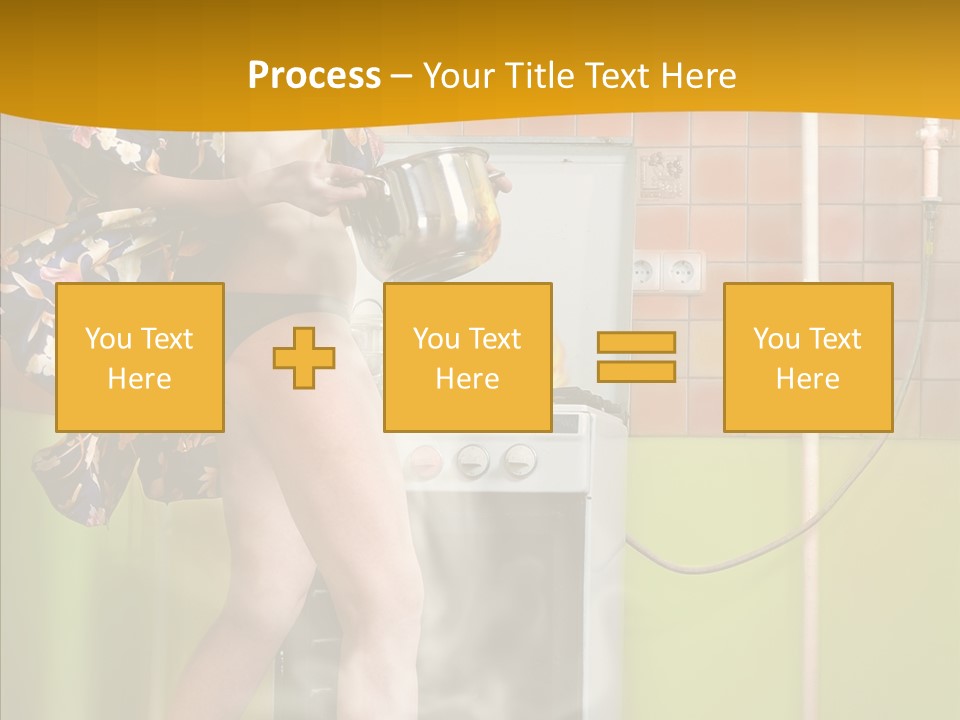 Steel Soup Kitchen PowerPoint Template