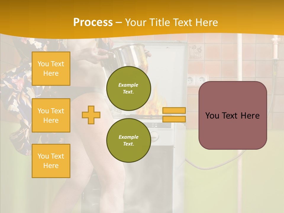Steel Soup Kitchen PowerPoint Template