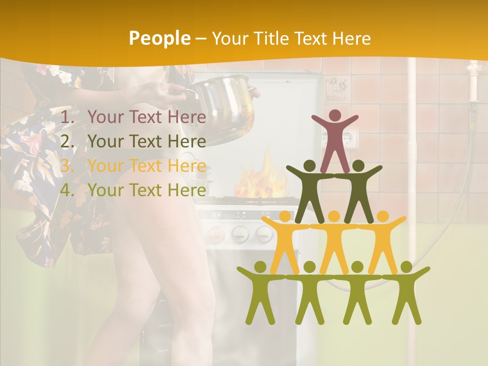 Steel Soup Kitchen PowerPoint Template