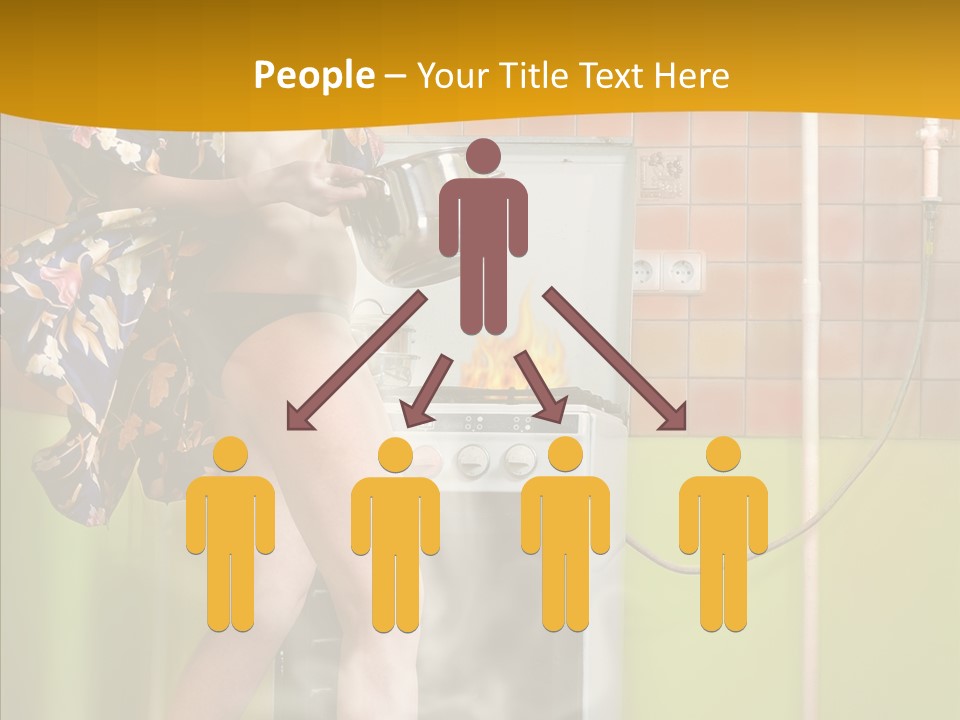 Steel Soup Kitchen PowerPoint Template