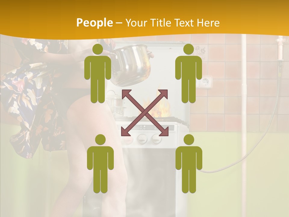 Steel Soup Kitchen PowerPoint Template