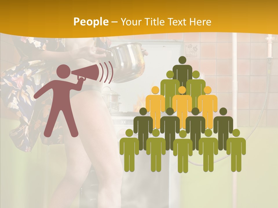 Steel Soup Kitchen PowerPoint Template